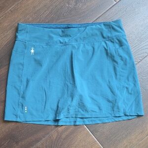 Smartwool Teal Lined Mini Skirt